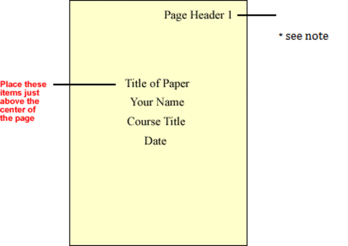 How to Create an APA Format Title Page in Word