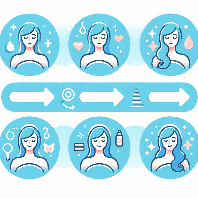 smooth transition in writing illustration