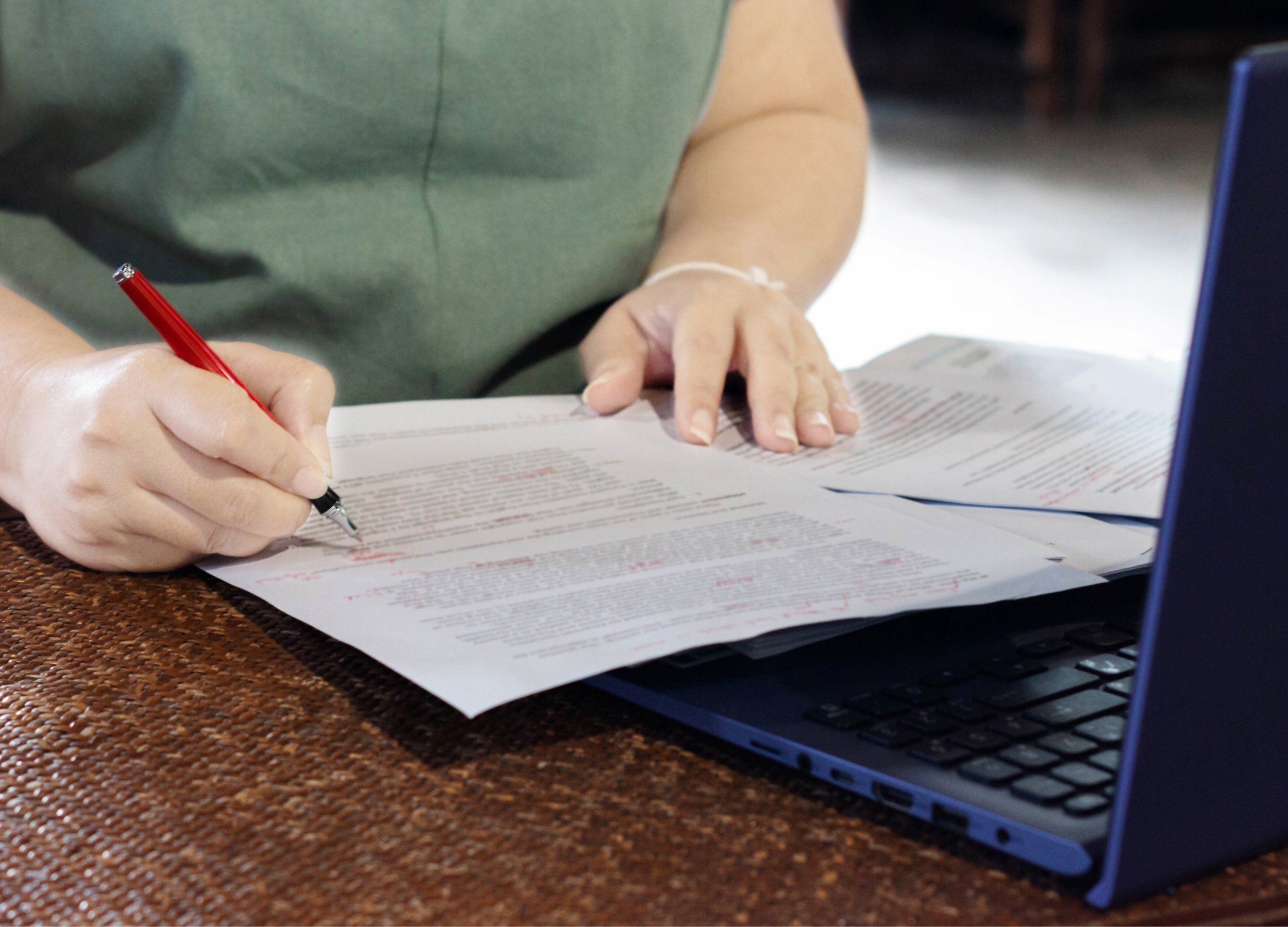 editing and proofreading