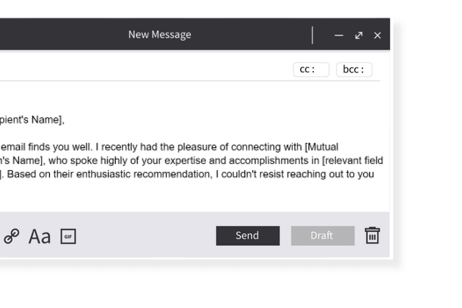 respectful email opening