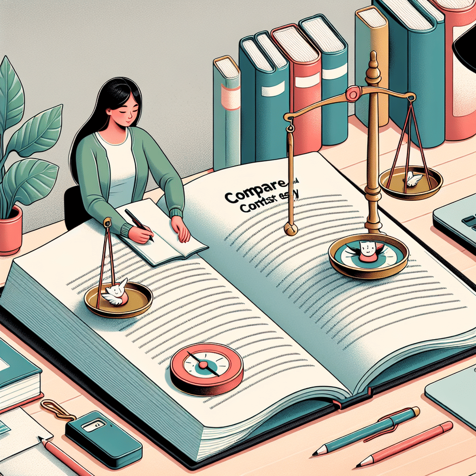 Crafting the Ultimate Compare and Contrast Essay: A Step-by-Step Guide for Students