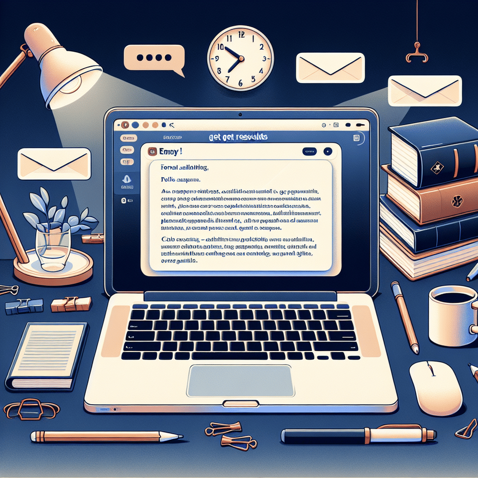 Deciphering the Email Format: How to Write Academic Emails That Get Results