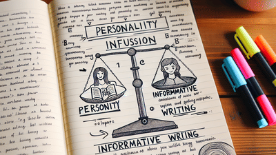 Infusing Personality into Your Essays: Finding the Perfect Balance with Informative Writing