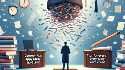 Tackling the Common App Essay Word Limit: Tips to Make Every Word Count