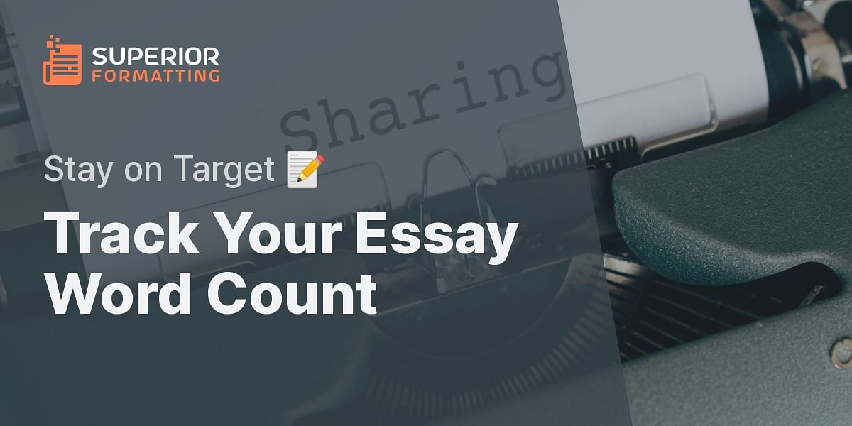 essay checker word count